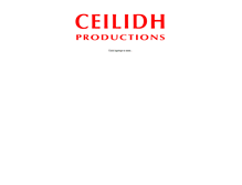 Tablet Screenshot of ceilidh.se